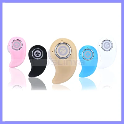 Version 4.0 Stéréo Wiress Mini Oreille Invisible Bluetooth Écouteur Heaphone Casque pour Samsung iPhone Smart Mobile Phone