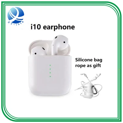  Casque Bluetooth sans fil I10 Tws 5.0 Casque à commande tactile avec chargeur pour iPhone Android Support Dropshipping.  Exclusif.