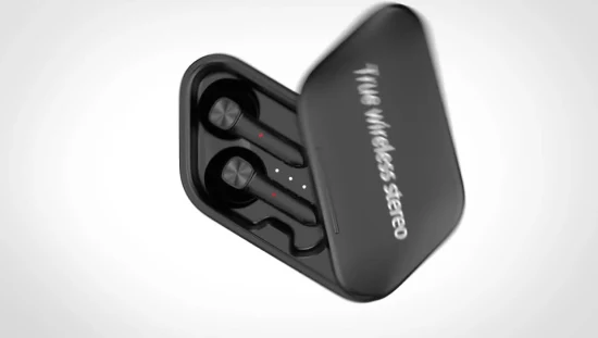 Es1 Tws Gros GPS Beats Écouteurs Earpods Écouteur Portable Antibruit Mini Sans Fil Stéréo Gaming Mobile Téléphone Mains Libres Bluetooth Casque pour iPhone